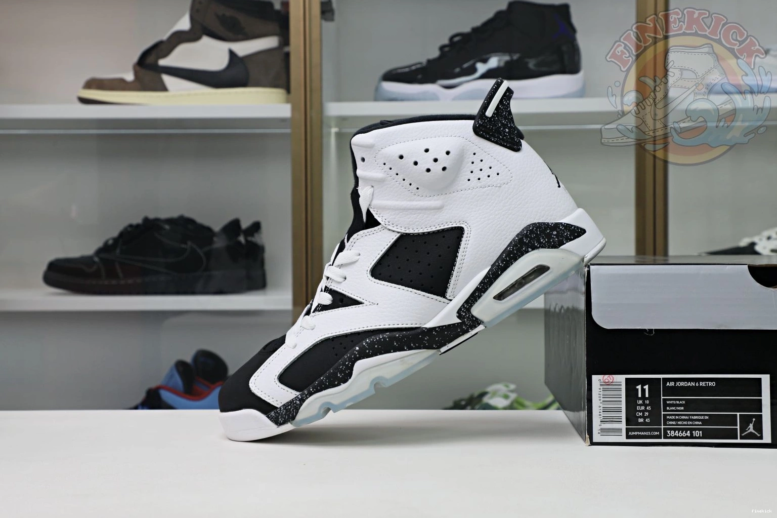 Oreo Jordan 6 Air Jordan Retro 1229